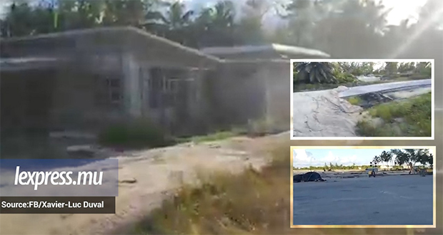 Post-PNQ sur Agalega: Duval dévoile une vidéo des travaux en cours