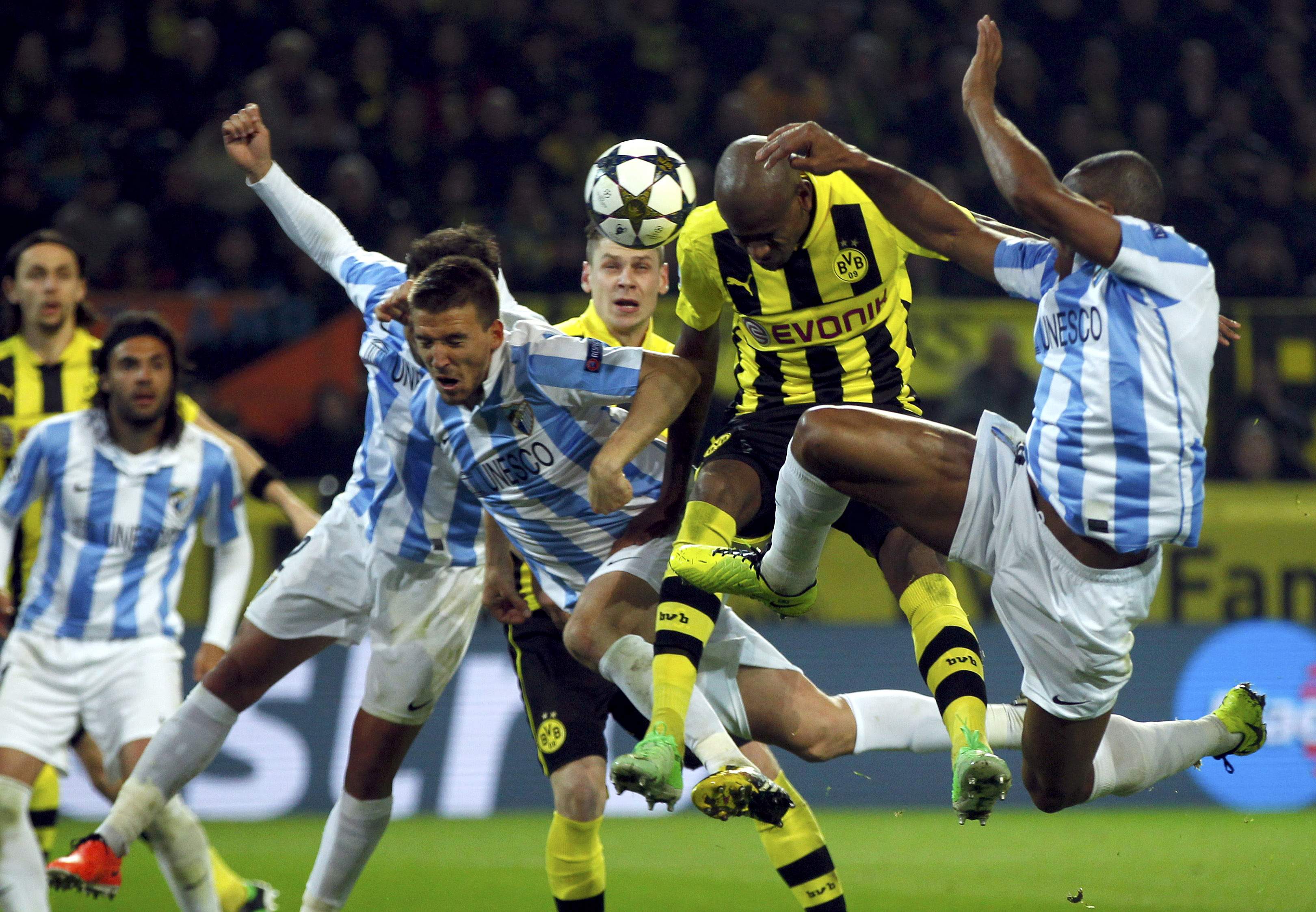 Ligue des champions : Le Borussia Dortmund renverse Malaga et va en demies
