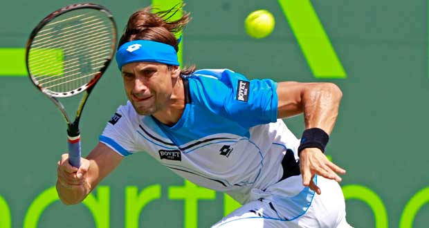 Tennis : Ferrer premier qualifié pour les quarts de finale à Miami