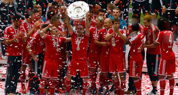 Bundesliga : Le Bayern fête son titre à domicile par une victoire